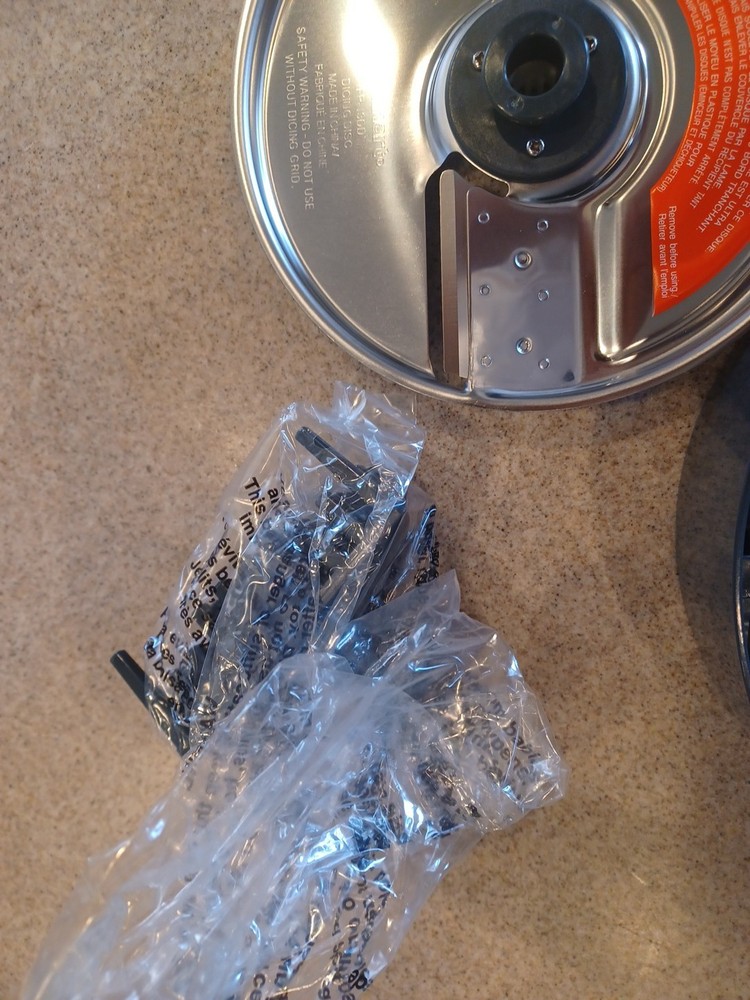 Cuisinart Elemental Dicing Kit FP13DG, FP13DK, FP13FC & FP13DD OEM Open Box