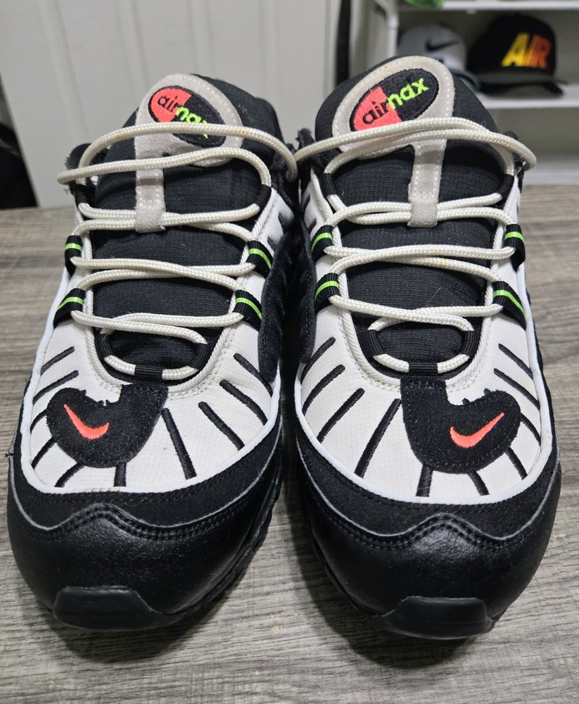 NikeAirMax98,.size:10.5,Highlighter Black