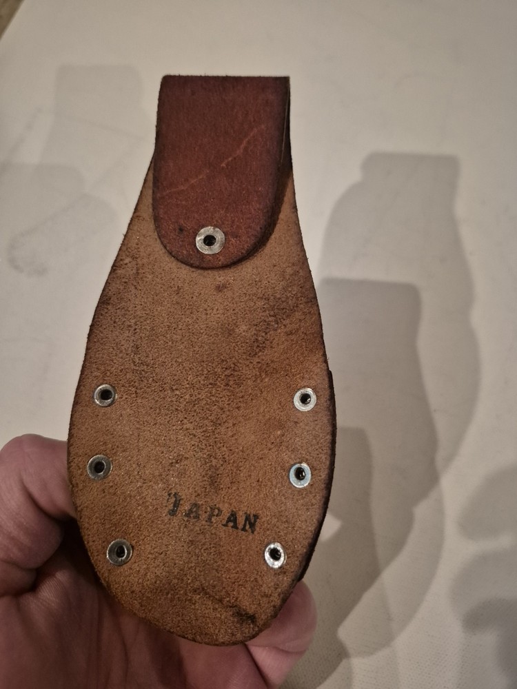 Vintage Multi Tool Camping Pocket Knife Holster