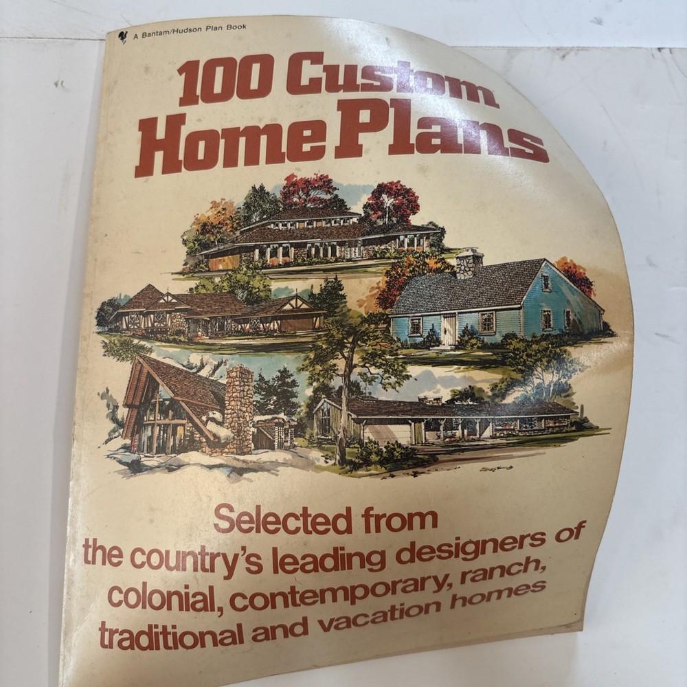 100 Custom Home Plans - 1977 FIFTH PRINTING
