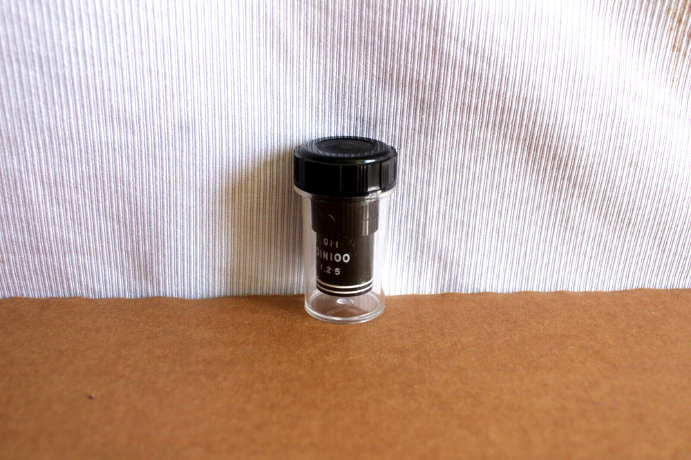 SWIFT DIN 100 1.25 OIL MICROSCOPE OBJECTIVE -USED