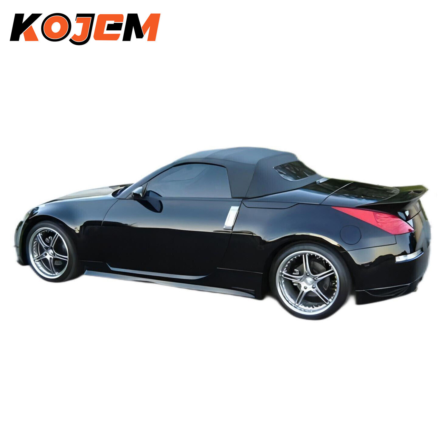 KOJEM For Nissan 350Z 2003-2009 Vinyl Convertible Soft Top &Heated Glass Window