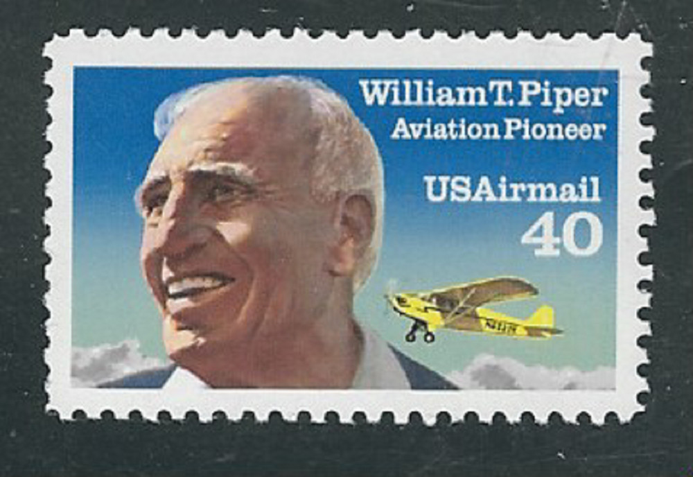 Scott # C-129...40 Cent...Air Mail...Piper