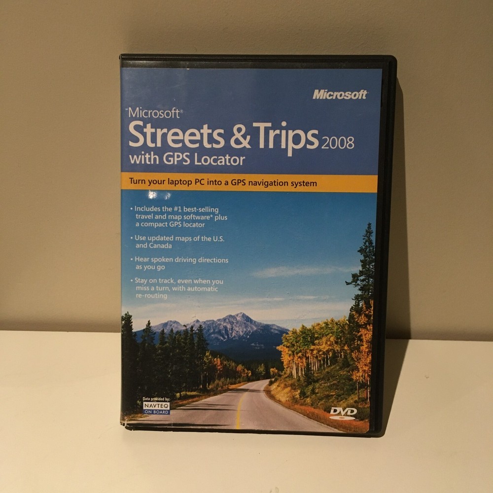 Microsoft Streets & Trips 2008
