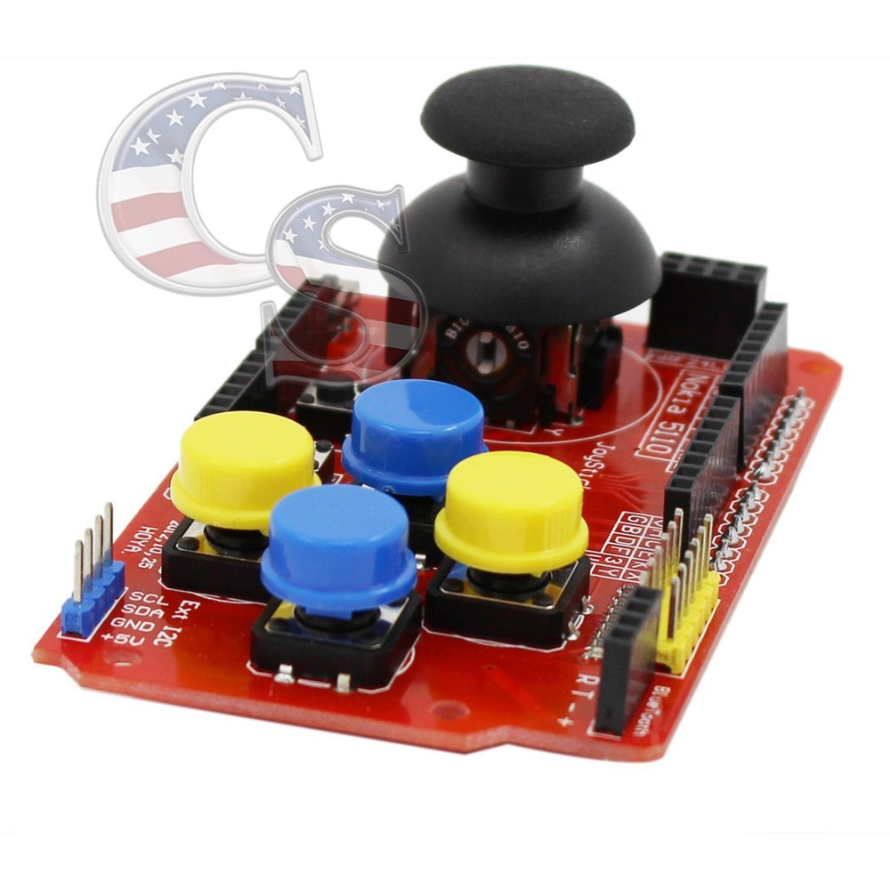 3.3-5V Gamepad Joystick Shield Module Simulated Keyboard Mouse EA
