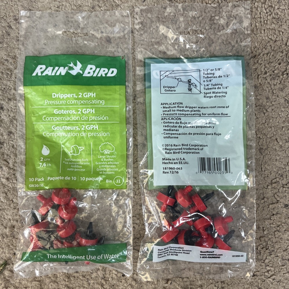 Rain Bird 2 GPH Emitters (10-Pack)