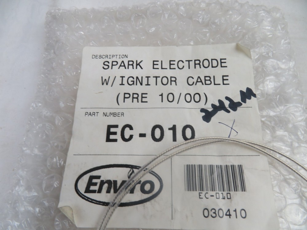 enviro ec-10 spark electrode with igniter cable
