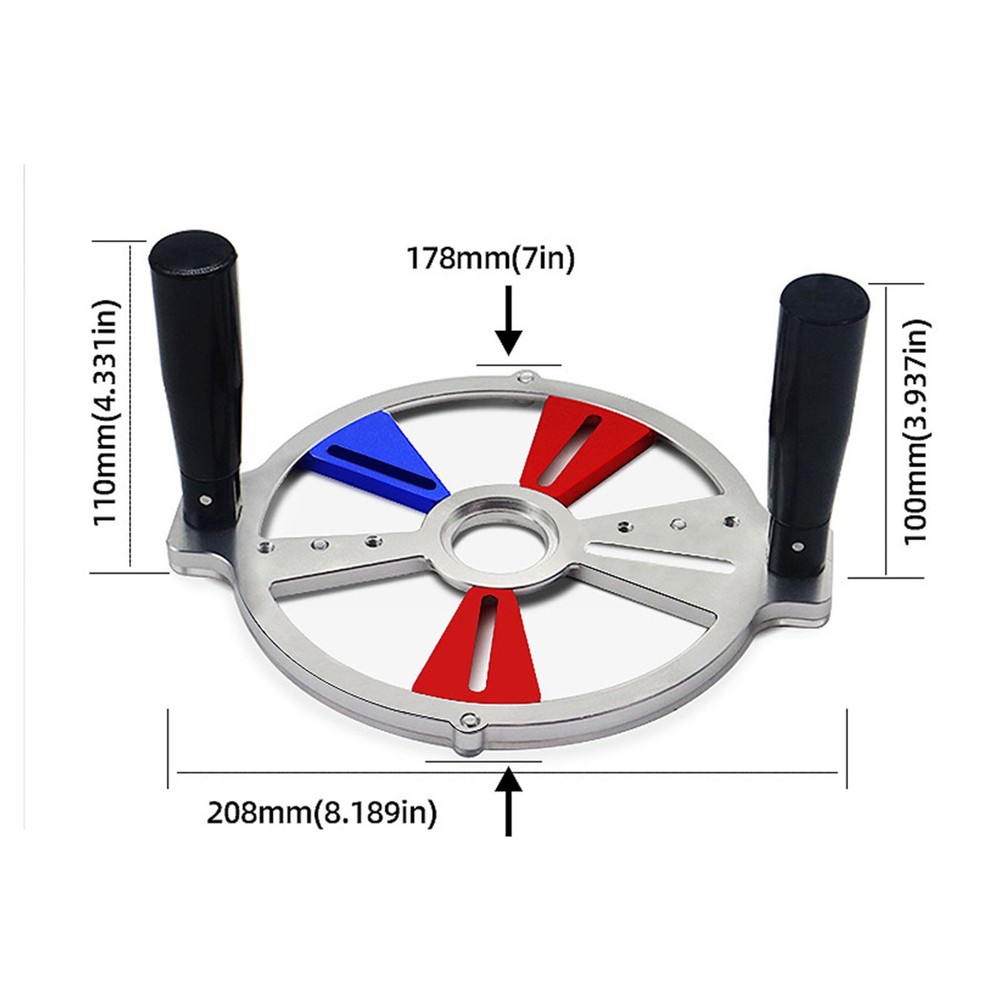 Trimming Machine Milling Grooving Engraving Guide Rail Adjustable Backing IKOW