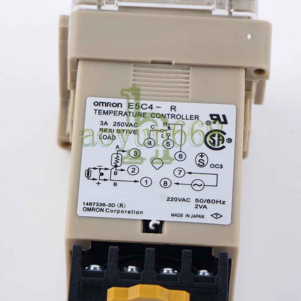 ONE E5C4-R20K 220VAC Temperature Controller 0-399°C NEW