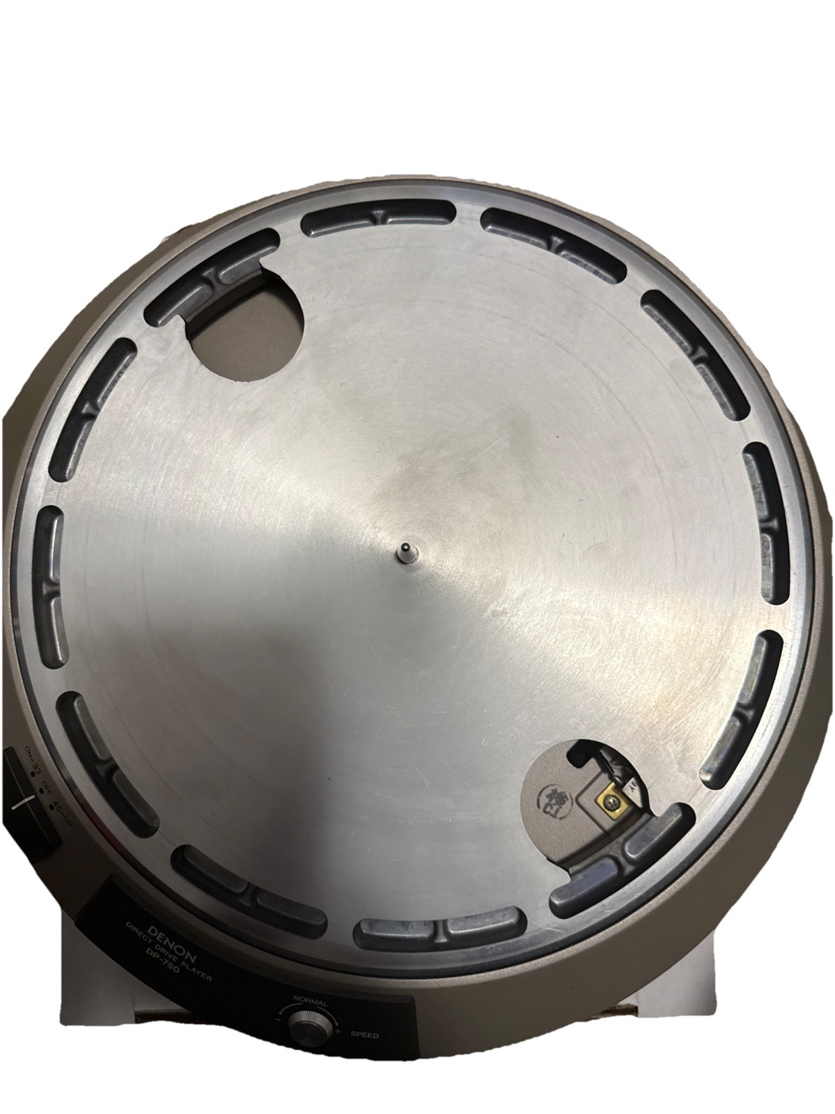 DENON DP-750 Direct Drive Turntable Analog Record Player Japan