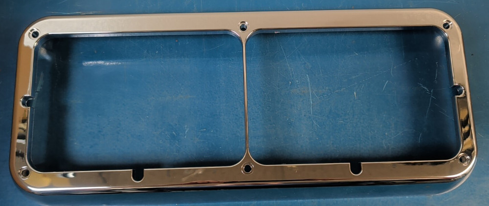 AVC 410 411204 DUAL RECTANGULAR HEADLAMP BEZEL FREIGHTLINER