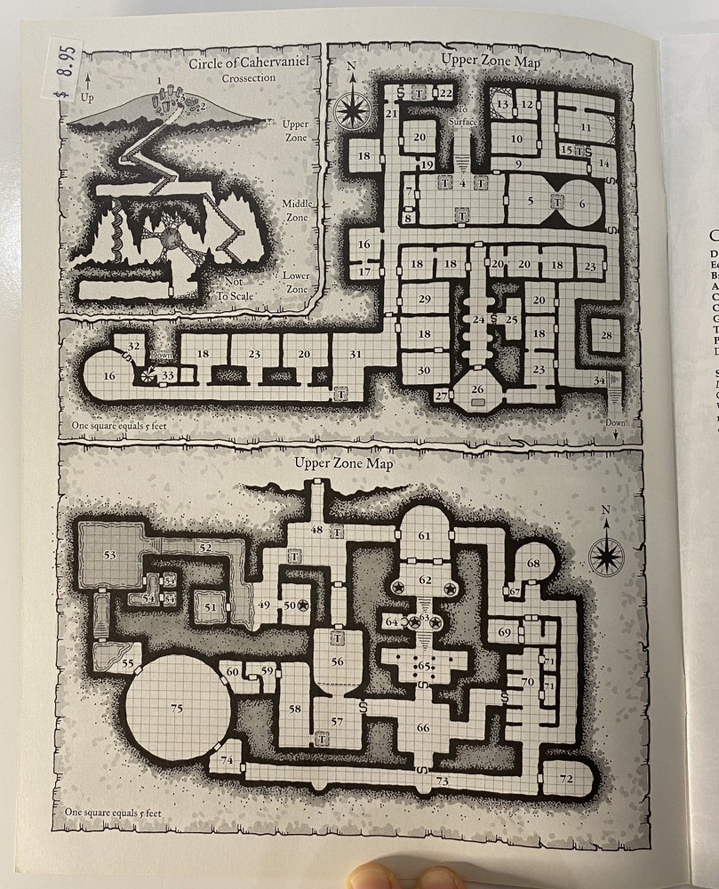 AD&D The Shattered Circle TSR 1999 Adventure Module Accessory