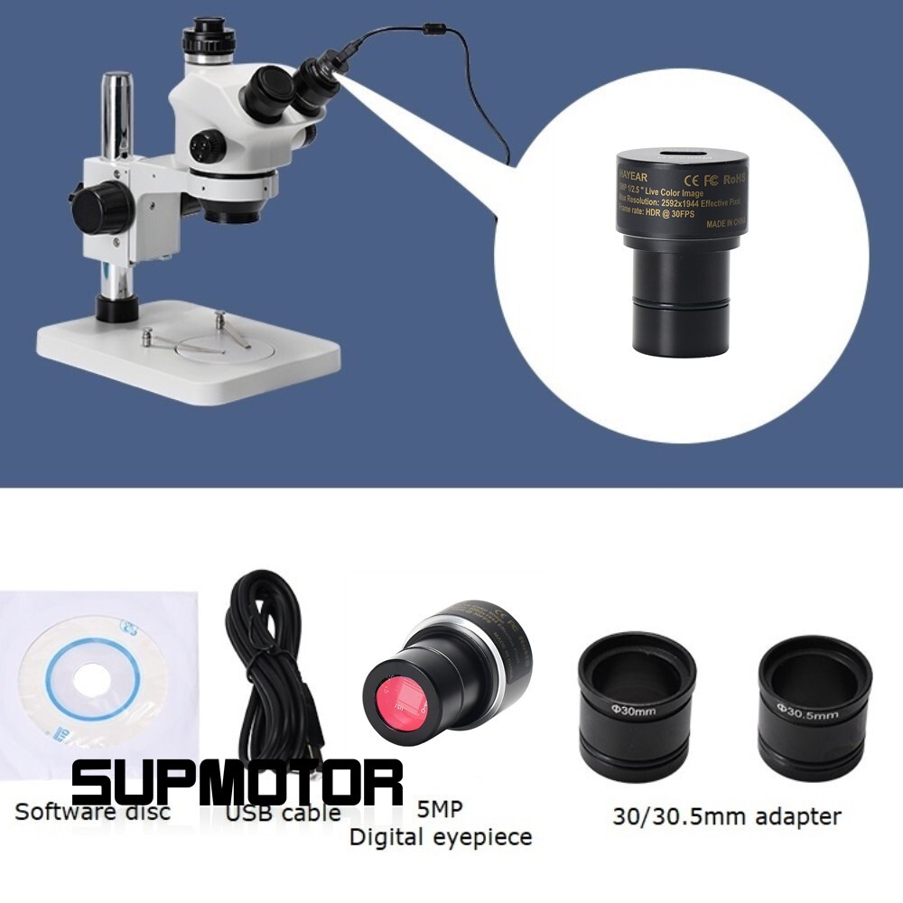 HY-500M 5MP Microscope Camera Digital Electronic Eyepiece USB Camera