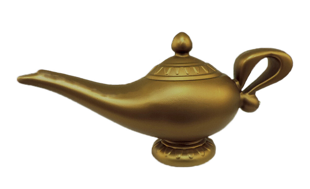 Plastic Aladdin Genie Oil Lamp Costume Accessory