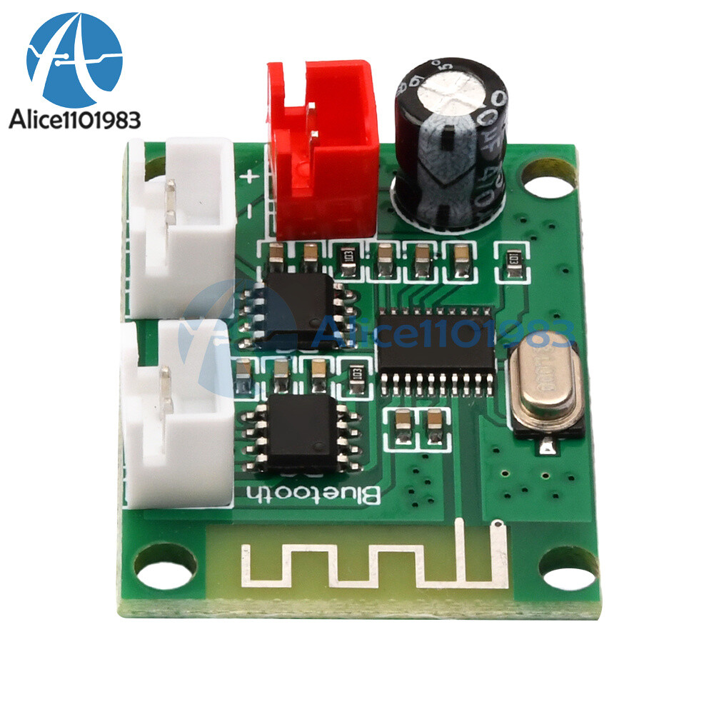 DC 3.3-5V Bluetooth Audio Power Amplifier Board 3W*2 Voice Broadcast Module