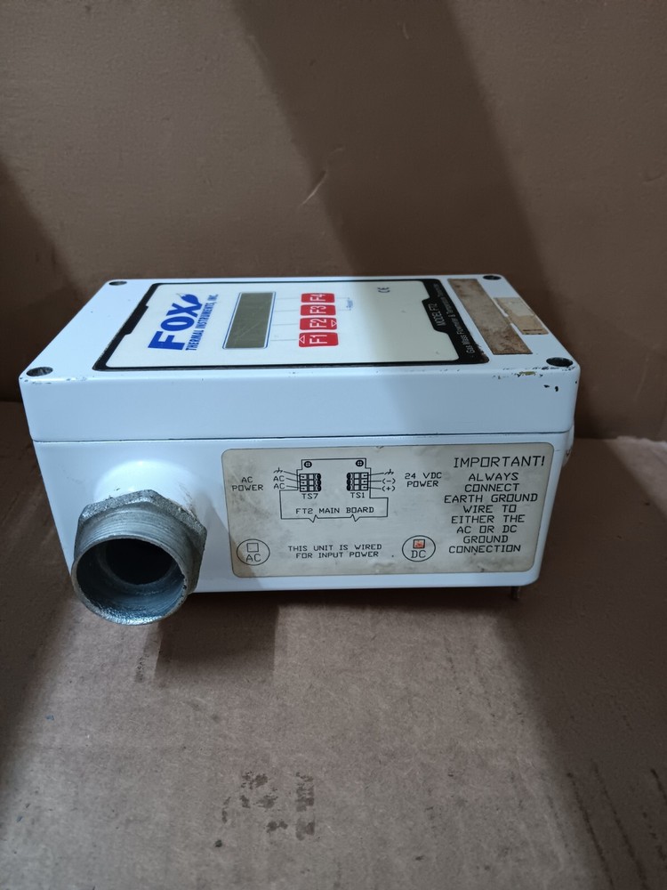 Fox Thermal Instruments Model FT2 Gas mass Flowmeter and Temperature Transmitter