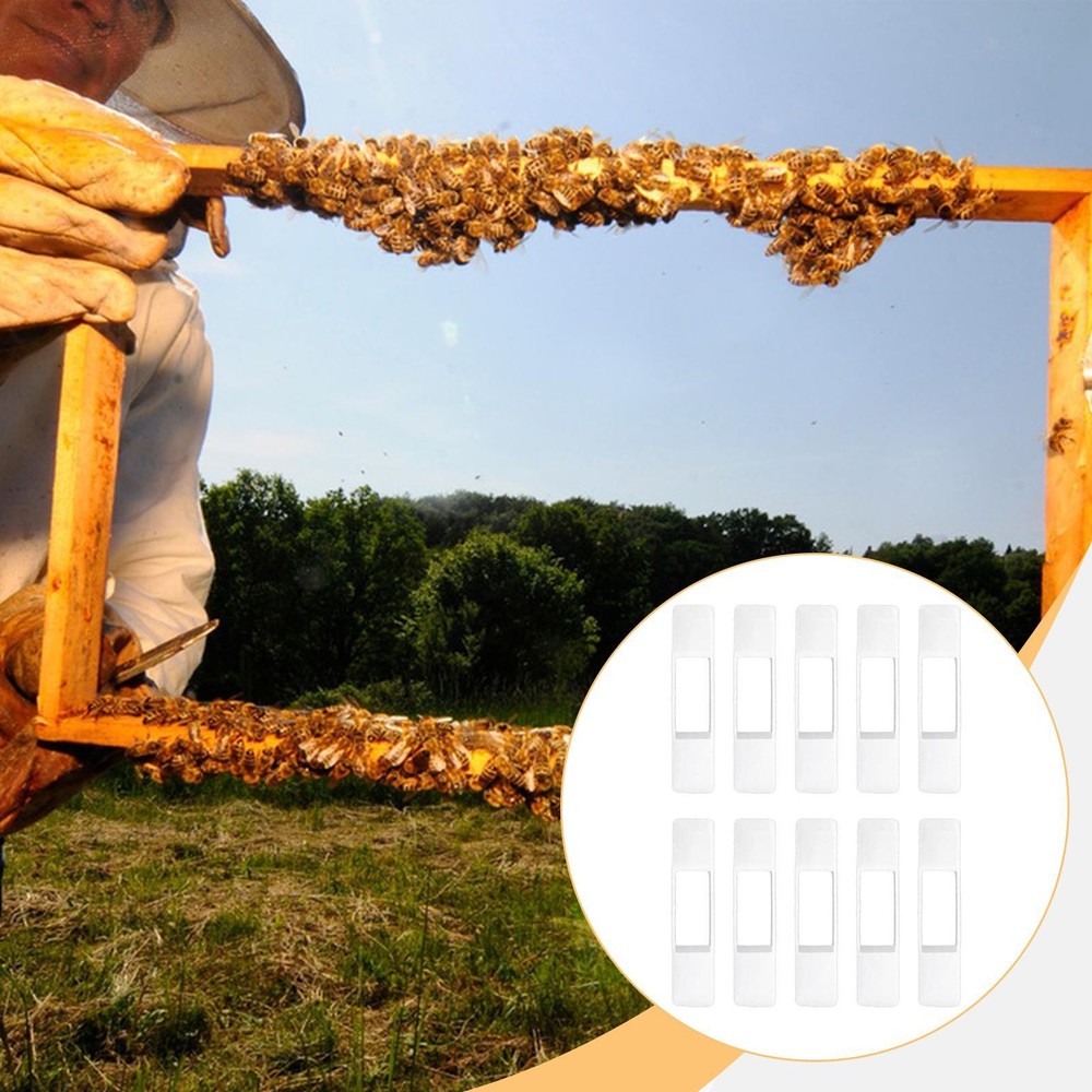 10 Pieces Bee Hive Frame Spacing Tools Components Beehive Frame Strip Spacer
