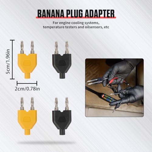 48PCS Automotive Circuit Test Leads Kit, Multi-Function Auto Diagnostic Tools