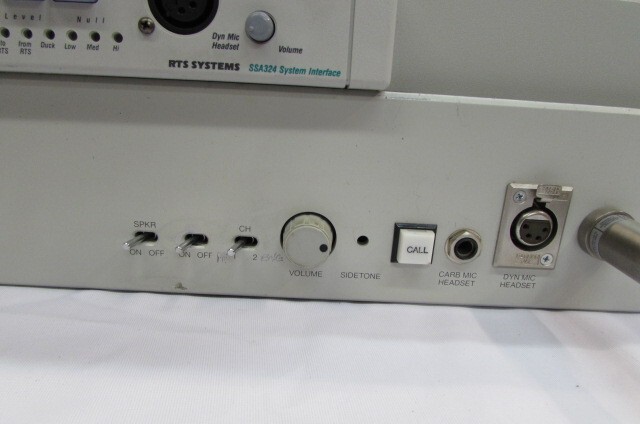 RTS INTERCOM/IFB SYSTEM Interface and User Station