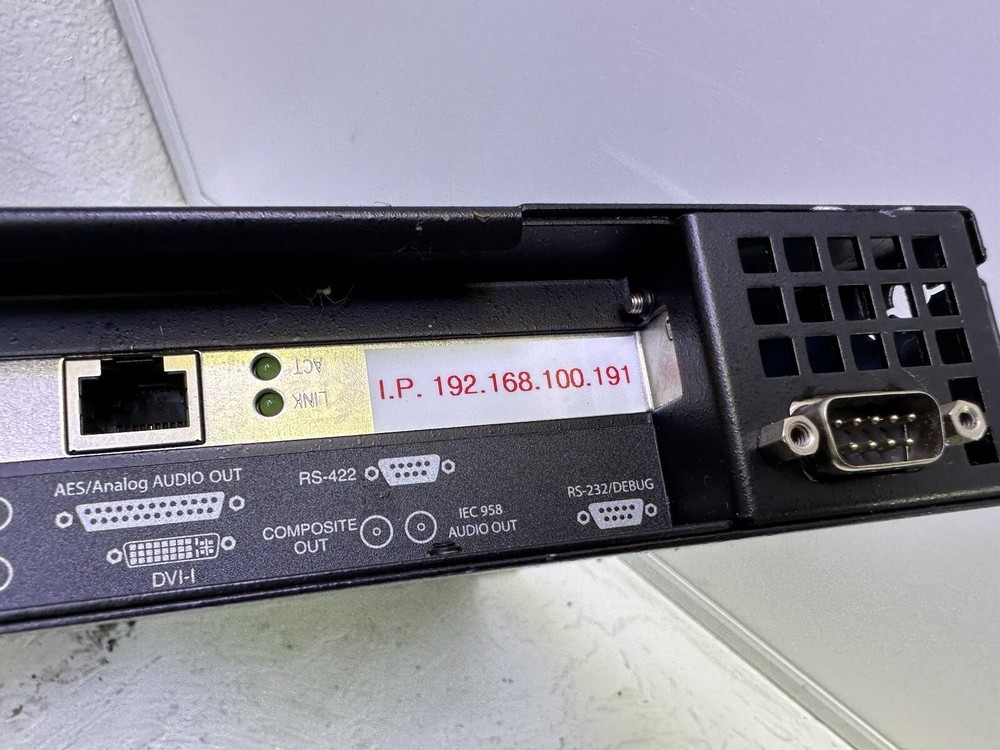 Doremi Nugget HD/SD Video MPEG2 Player