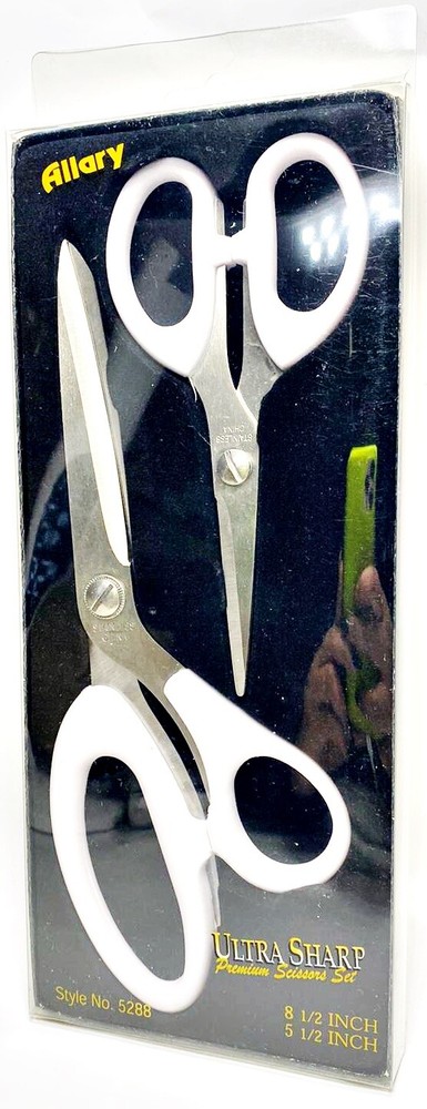 Allary #5288 Ultra Sharp Scissors, 2 Set (8.5" & 5.5")