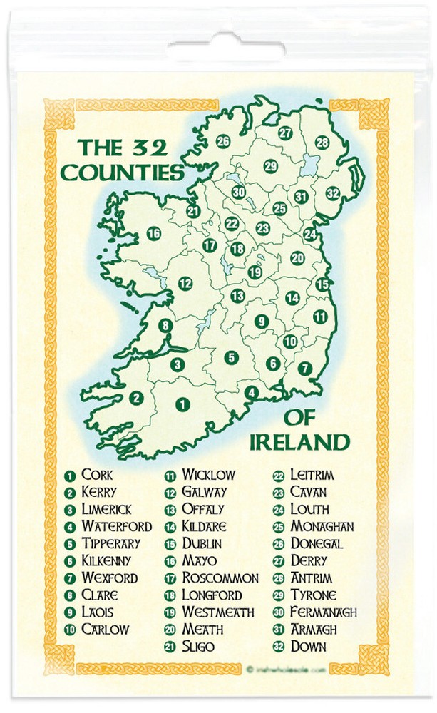 County Down Ireland Irish Decal Sticker