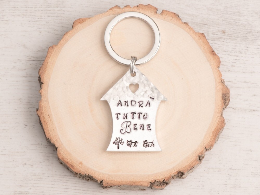 custom auspicious new home gift