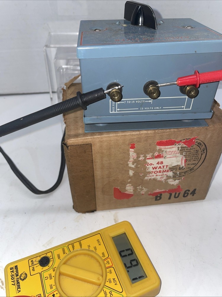 American Flyer 4B Transformer Tested Clean Original Box