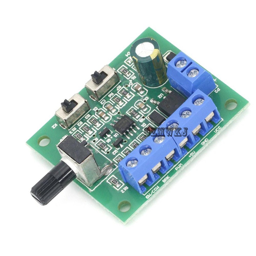 2X BLDC Brushless DC Motor Speed Controller Adjustable DC12V/24V Speed Regulator