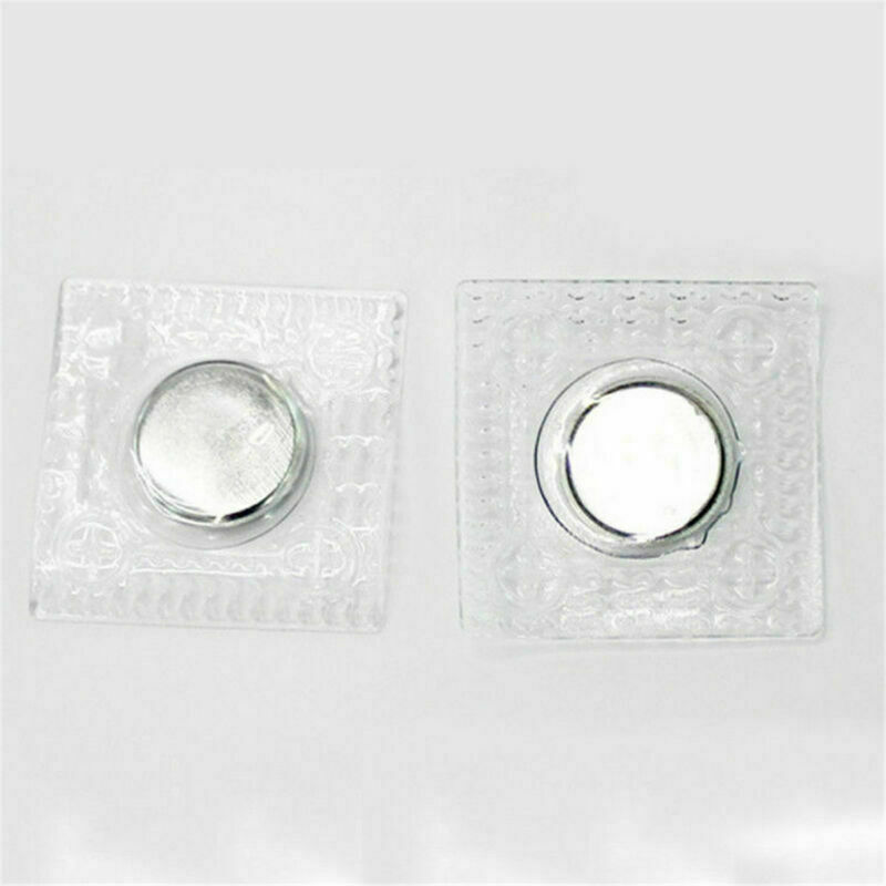 Lot of 10 50 100 18x2mm PVC Invisible Hidden Sew in Magnetic Snaps Purse Closure