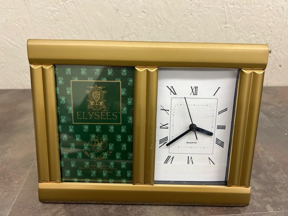 ELYSEES PHOTO FRAME / CLOCK - TESTED (WBP011648)