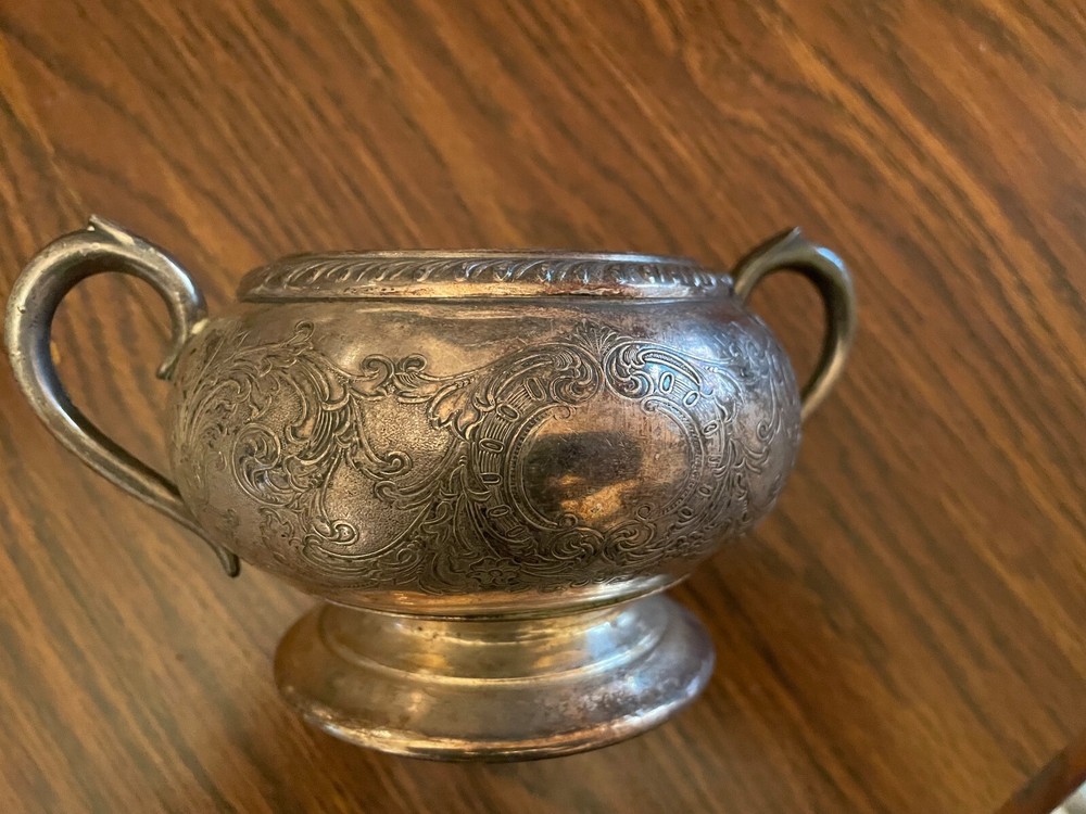 WM. A. ROGERS METAL BOWL 3877