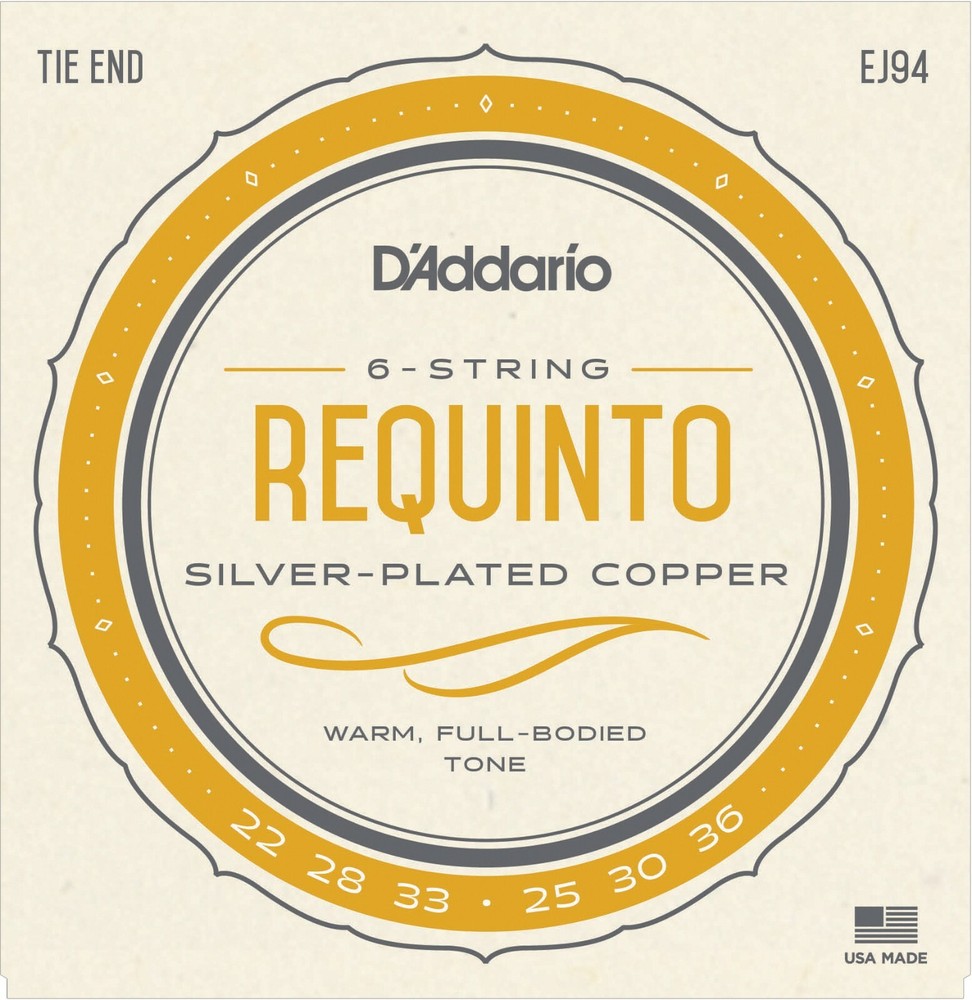 D'Addario EJ94 Requinto Guitar Strings 6 String Juegos De Cuerdas Requinto Nylon