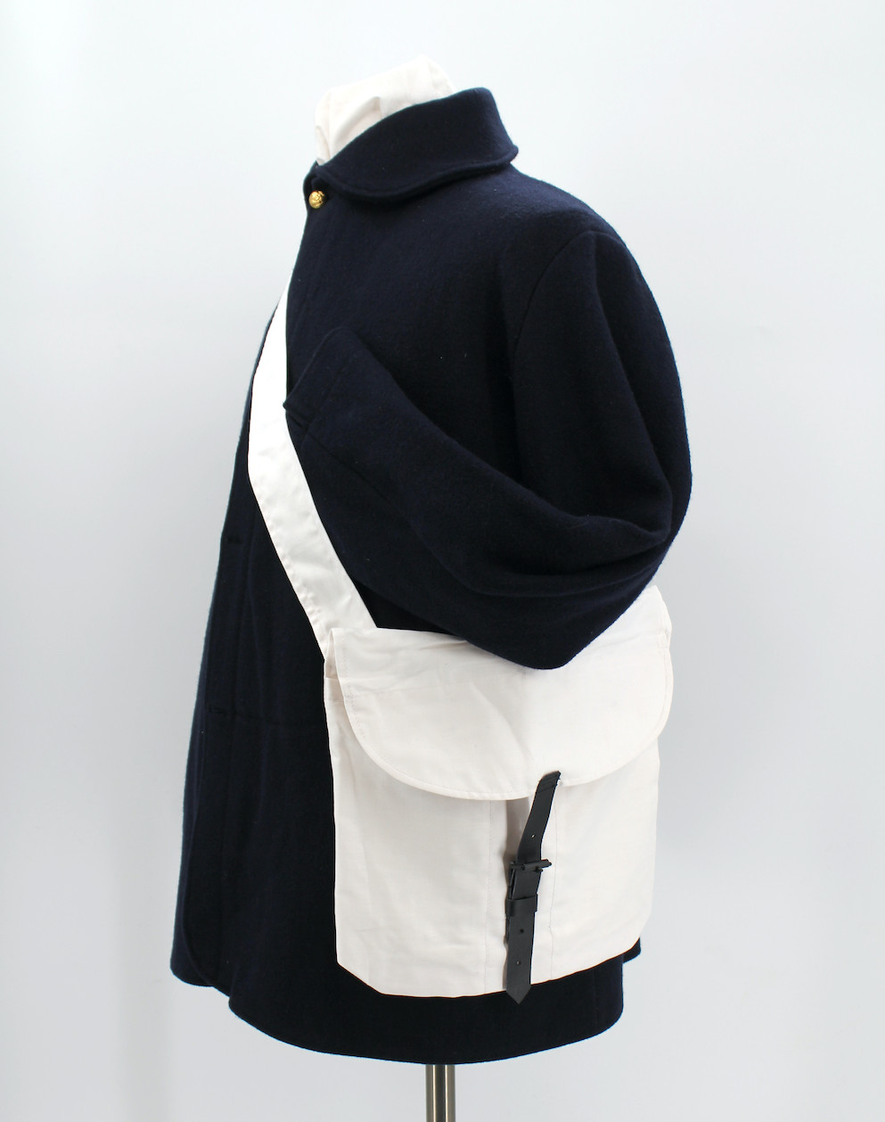 Civil War Haversack - White Cotton