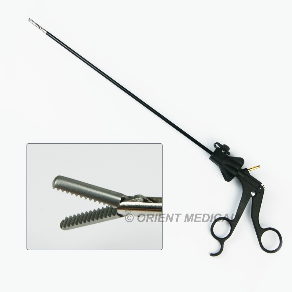 Laparoscopic instruments Laparoscopy large teeth Forceps 5mm x 330mm
