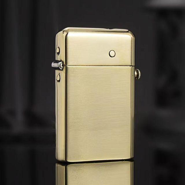 ZORRO Brass Gas Kerosene Windproof Lighter Automatic Cigarette Classic Gift