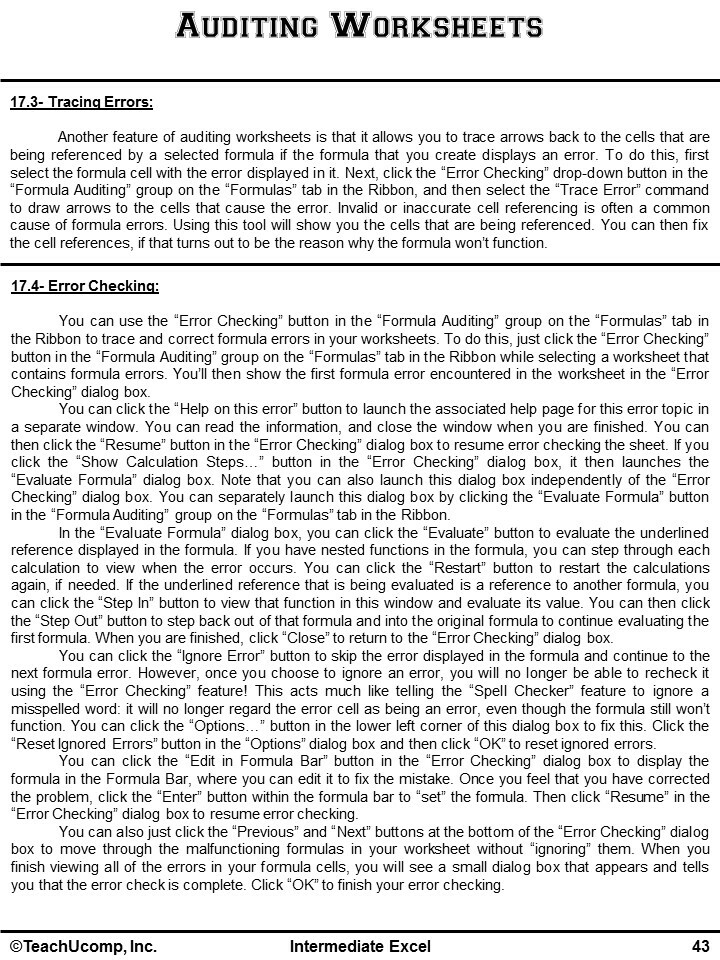 Learn Microsoft EXCEL 2016 DELUXE Training Tutorial Course Quick Reference Guide