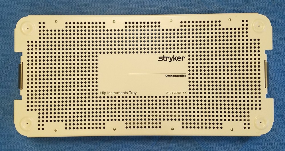 STRYKER 2124-3000 Hip Instruments Tray (Case Only)