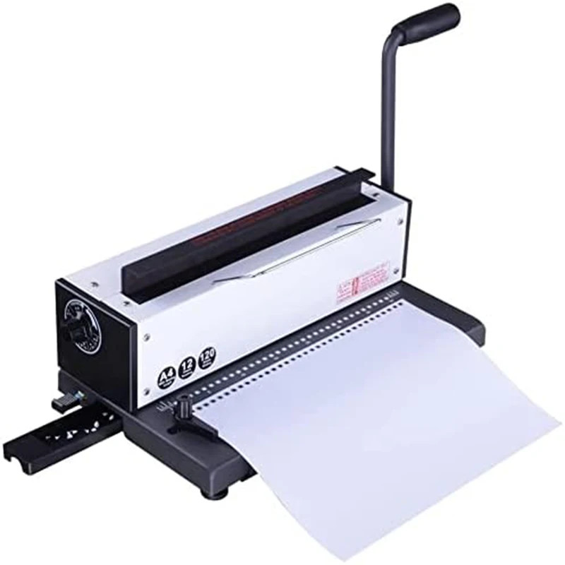 Iron Ring Binding Machine Double-loop Punching and Binding Integrated Machine