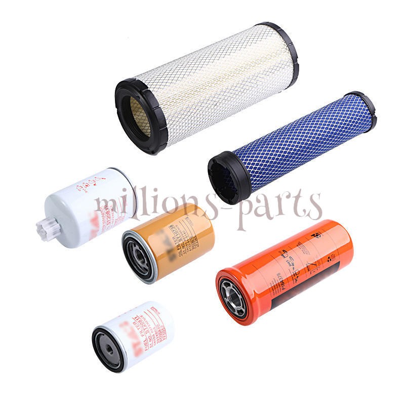 Maintenance Filter Kit for Cummins Engine 4B3.9 Case Loader 1845C 1840 40XT 60XT