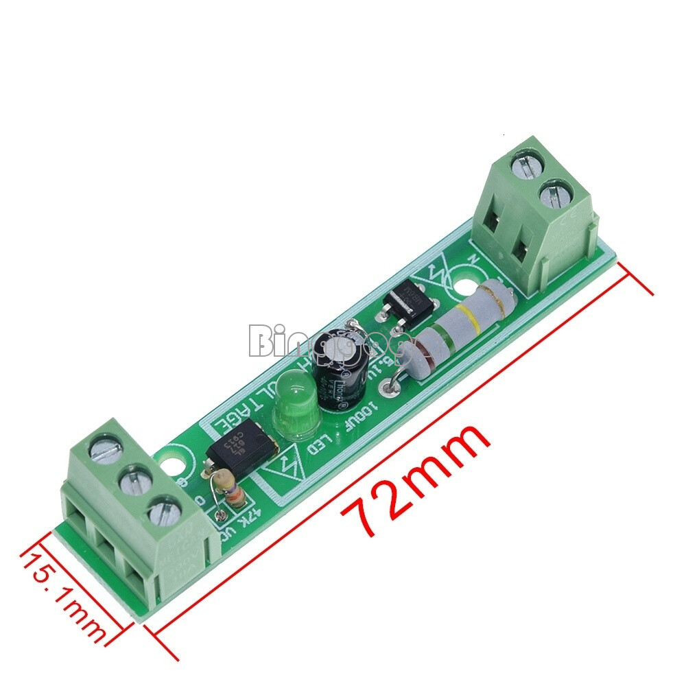 1/3/8 Channel Bit AC 220V Optocoupler Insulation Module Board Adaptive For PLC