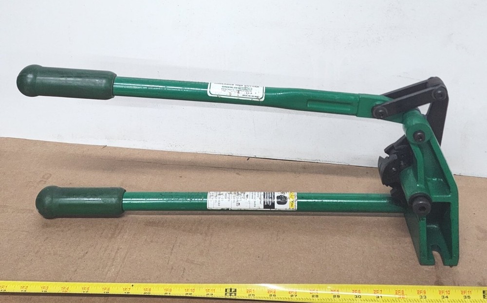 Greenlee 36587 Threaded Rod Cutter - Bench Mount