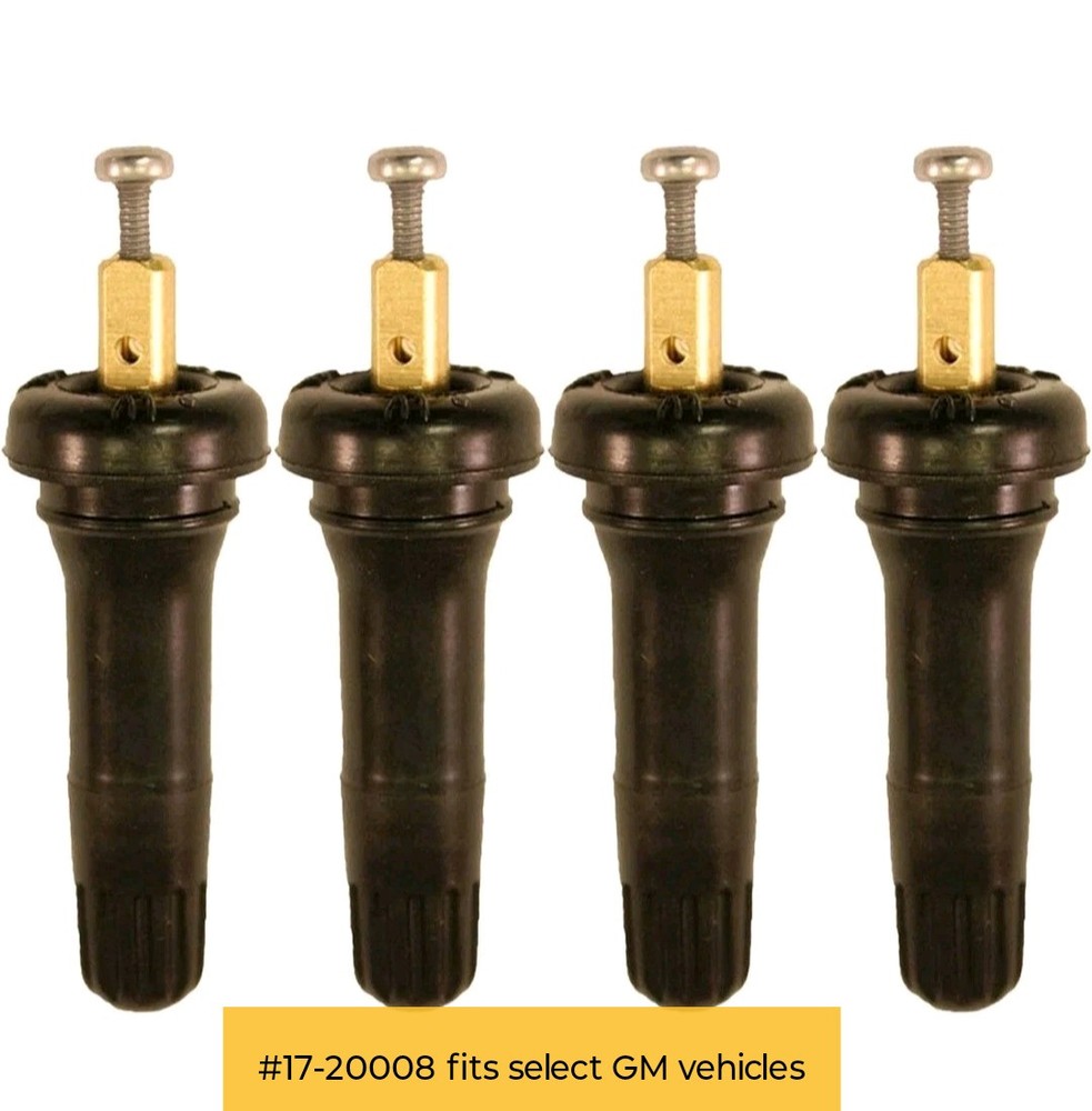 TPMS Snap-in Valve Stem for GM 4 pack [17-20008]