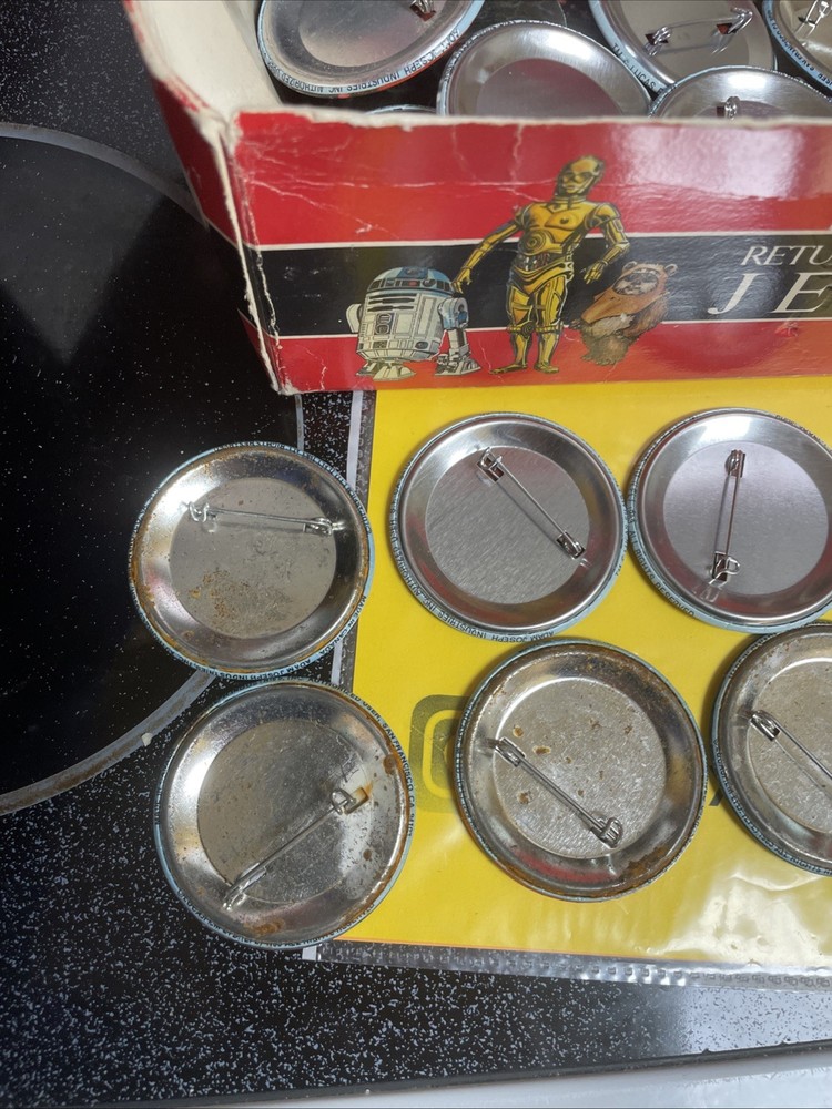Return of the Jedi BUTTONS and BOX