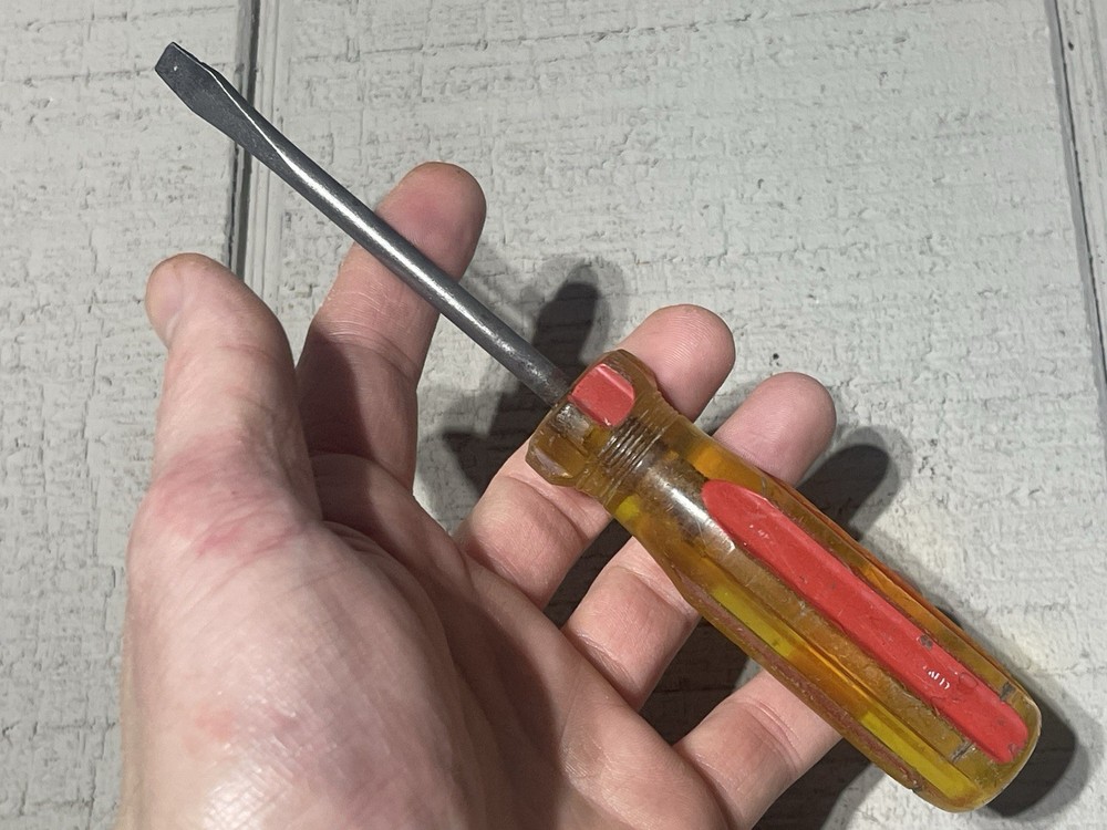 Milford USA Flat Head Slotted Tip Screwdriver