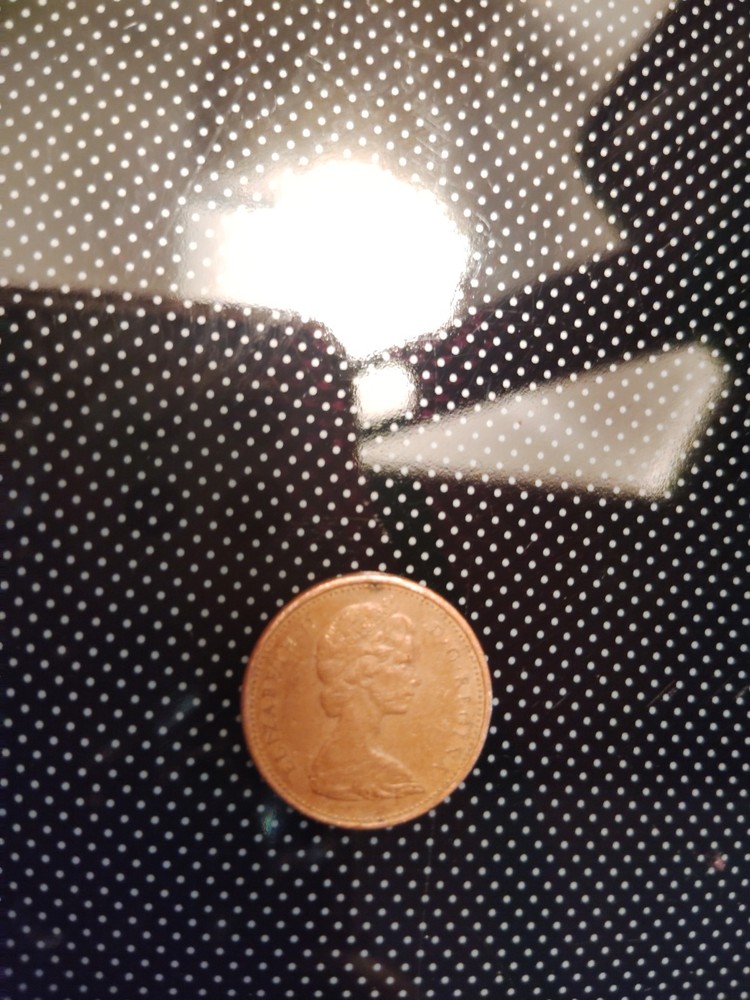 1969 Canada Penny With The Kg Marking