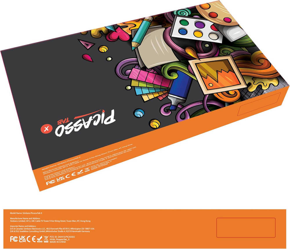 Picassotab X Drawing Tablet • No Computer Needed • Drawing Apps & Tutorials • 4