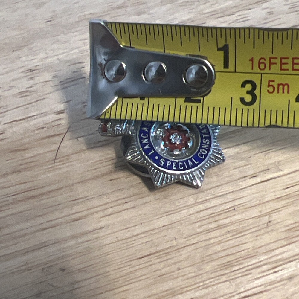 Lancashire Special Constabulary lapel badge