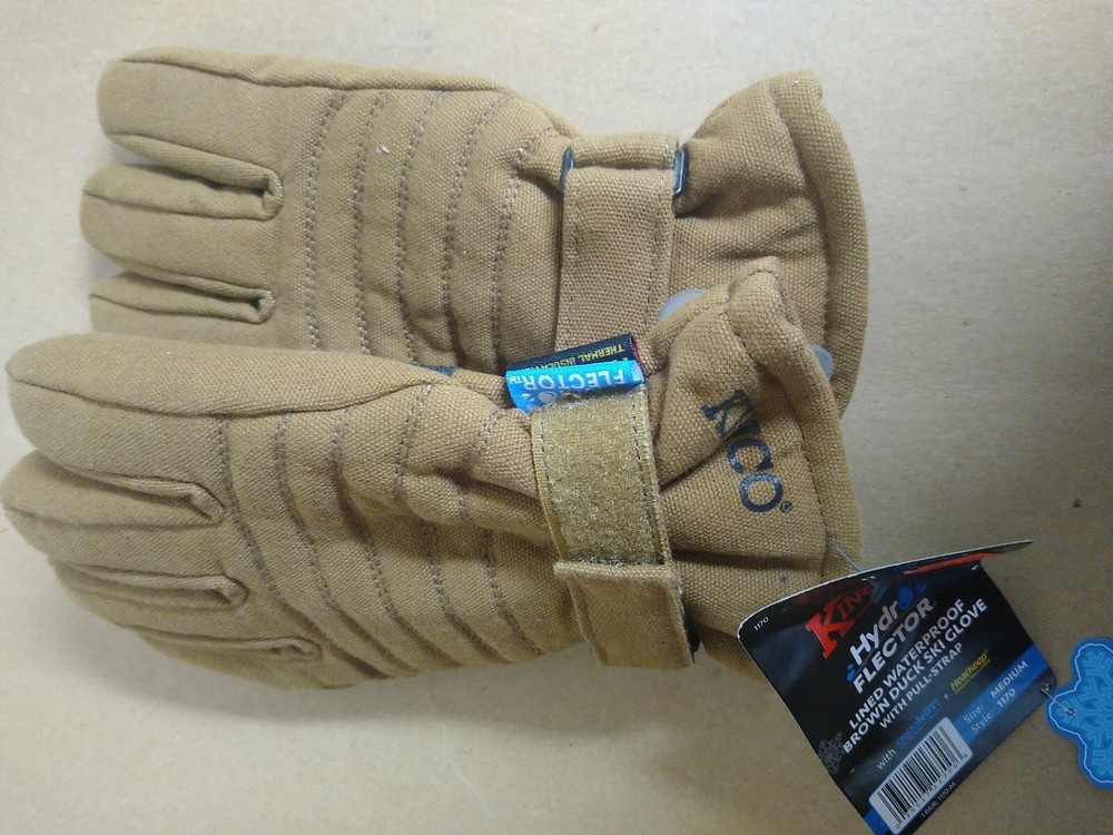 Kinco 1170-M Waterproof Fabric Ski Glove, Medium