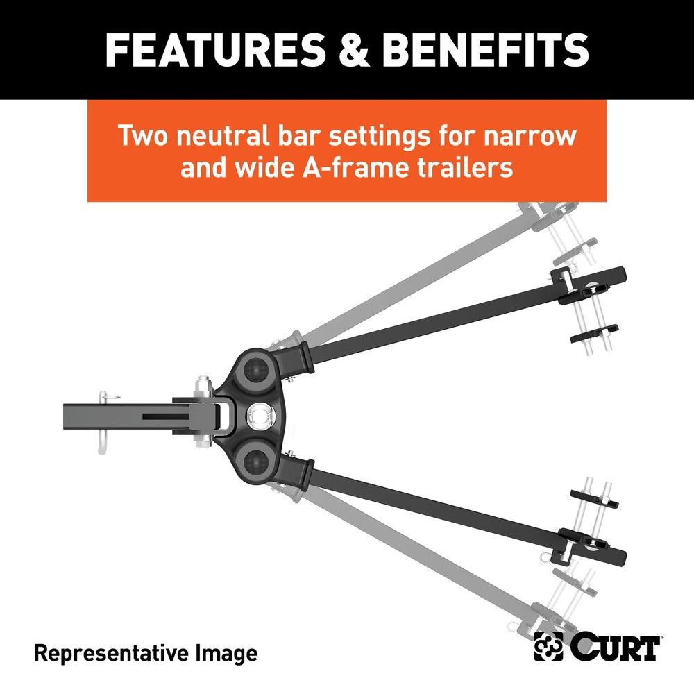 TruTrack 4P Weight Distribution Hitch with 4x Sway Control, 5-8K